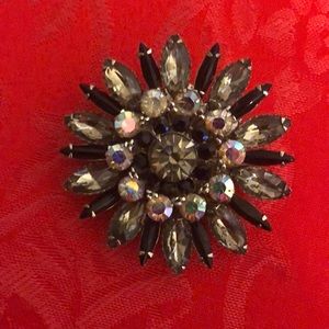 Vintage rhinestone brooch